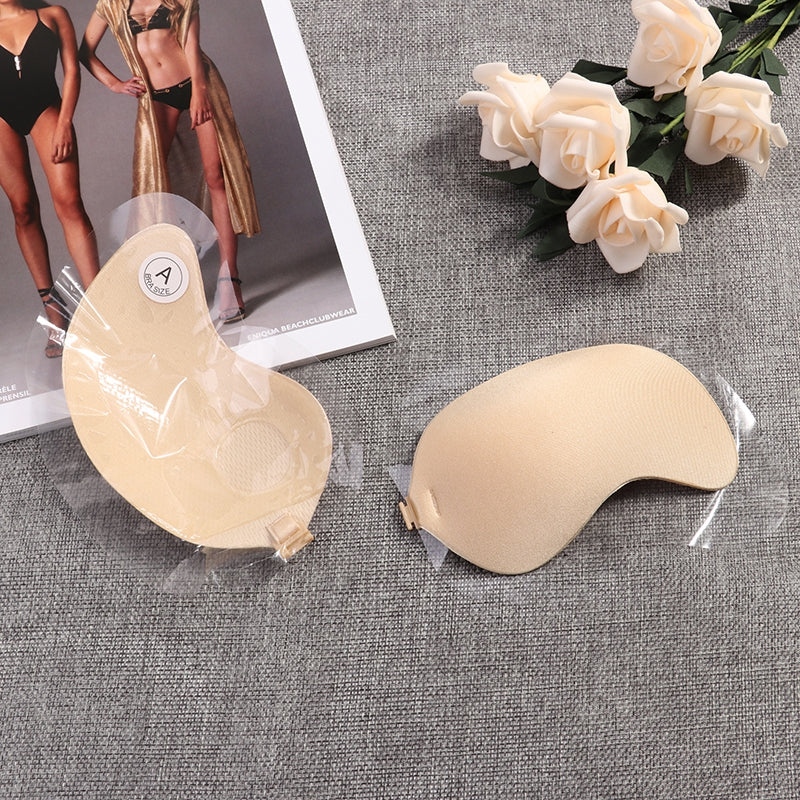 Sexy Sujetador Women's bra Invisible Push Up Bra Self-Adhesive Silicone Seamless Front Closure Sticky Backless Strapless Bra